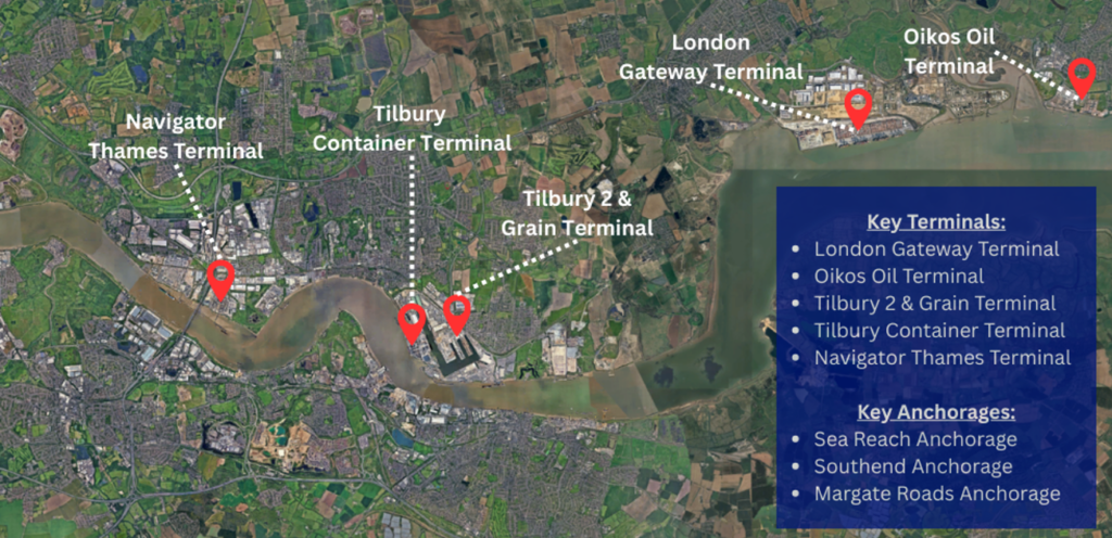 marine lubricants in port of london