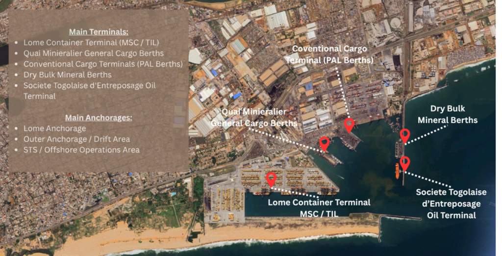 marine lubricants in Lome